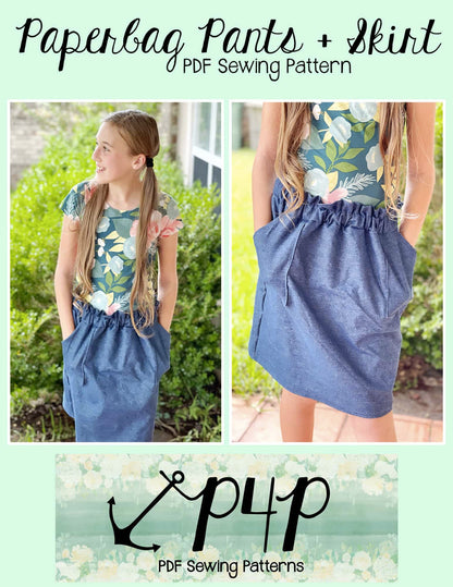 Paperbag Pants & Skirt- Youth