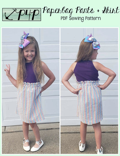 Paperbag Pants & Skirt- Youth