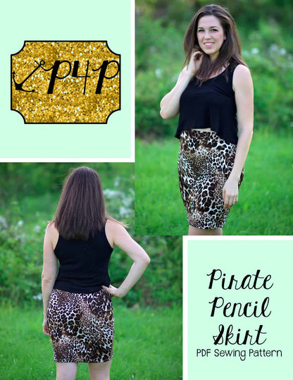 Pirate Pencil Skirt