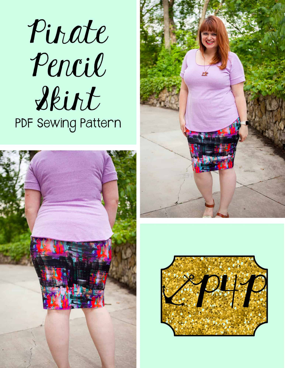 Pirate Pencil Skirt