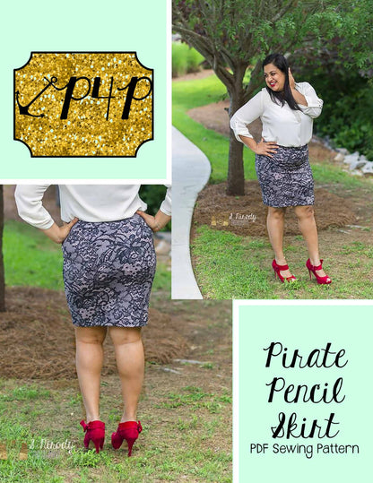 Pirate Pencil Skirt