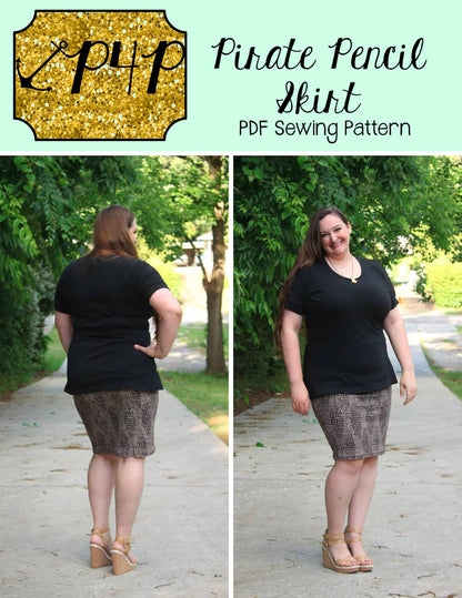 Pirate Pencil Skirt