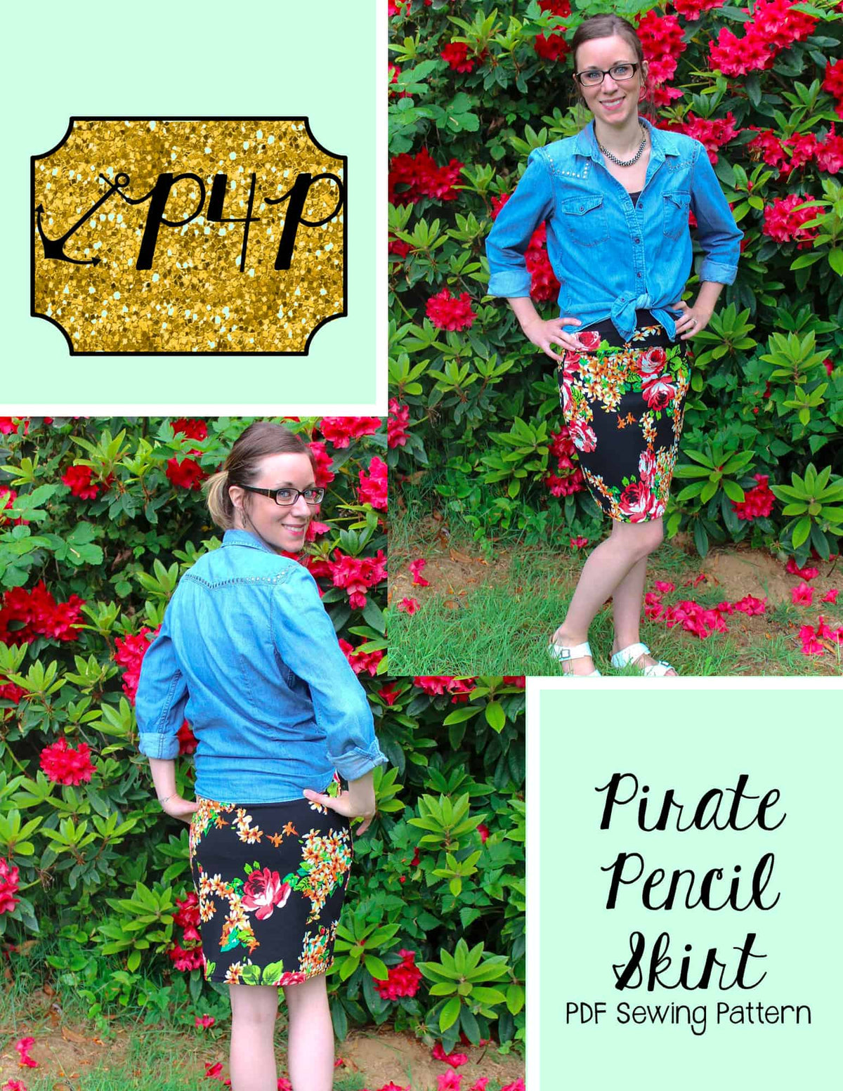 Pirate Pencil Skirt