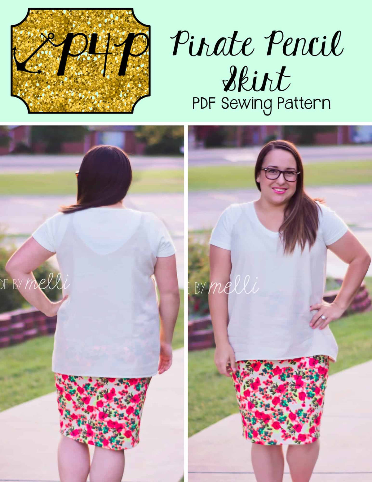 Pirate Pencil Skirt