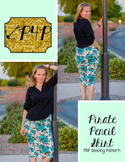 Pirate Pencil Skirt