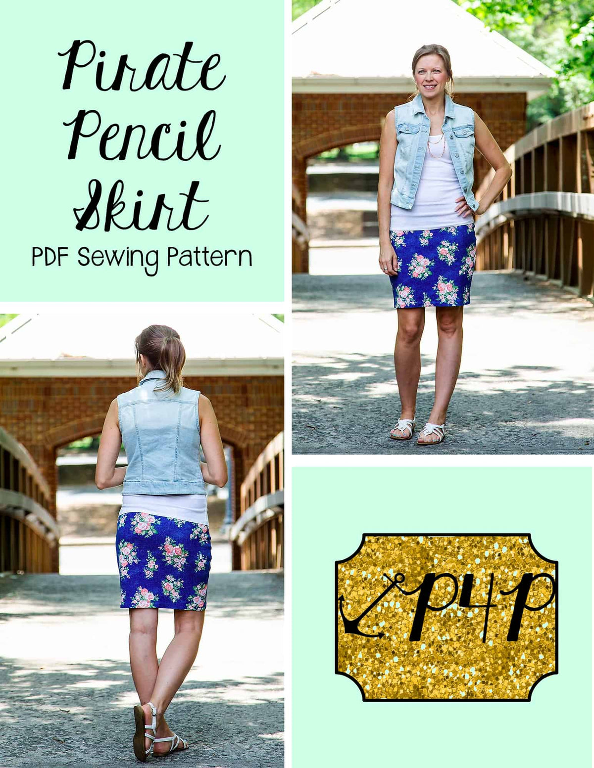Pirate Pencil Skirt