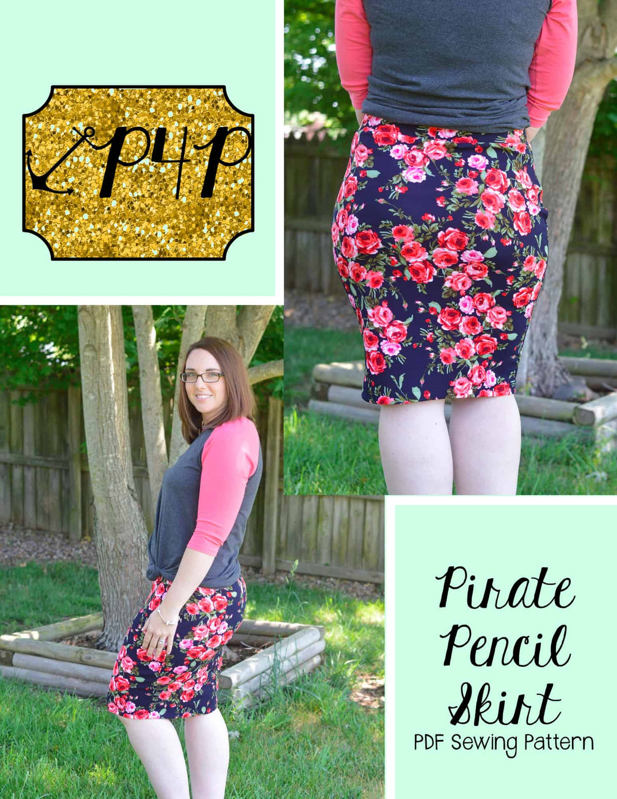 Pirate Pencil Skirt