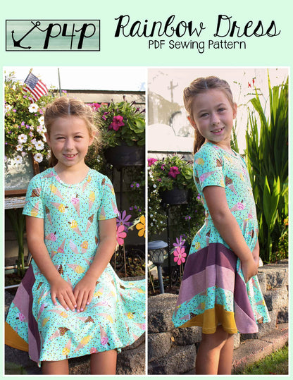 Rainbow Dress- Youth