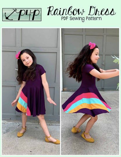 Rainbow Dress- Youth