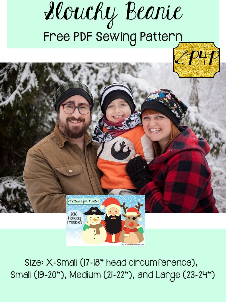 Free Slouchy Beanie