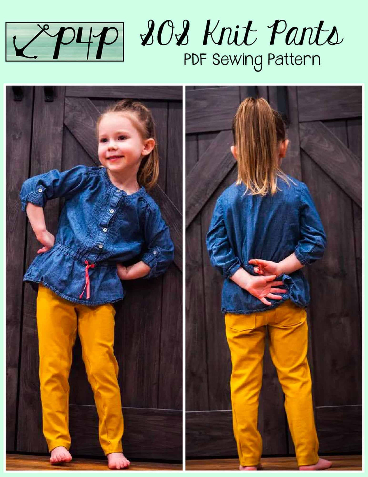 SOS Knit Pants- Youth