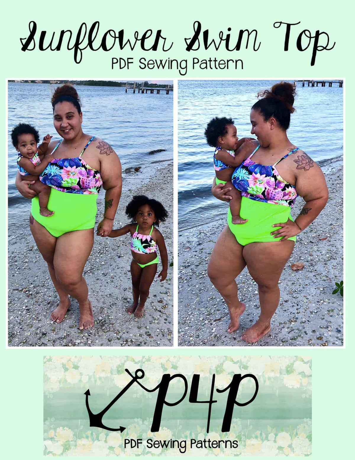 Sunflower Swim Top- Bundle