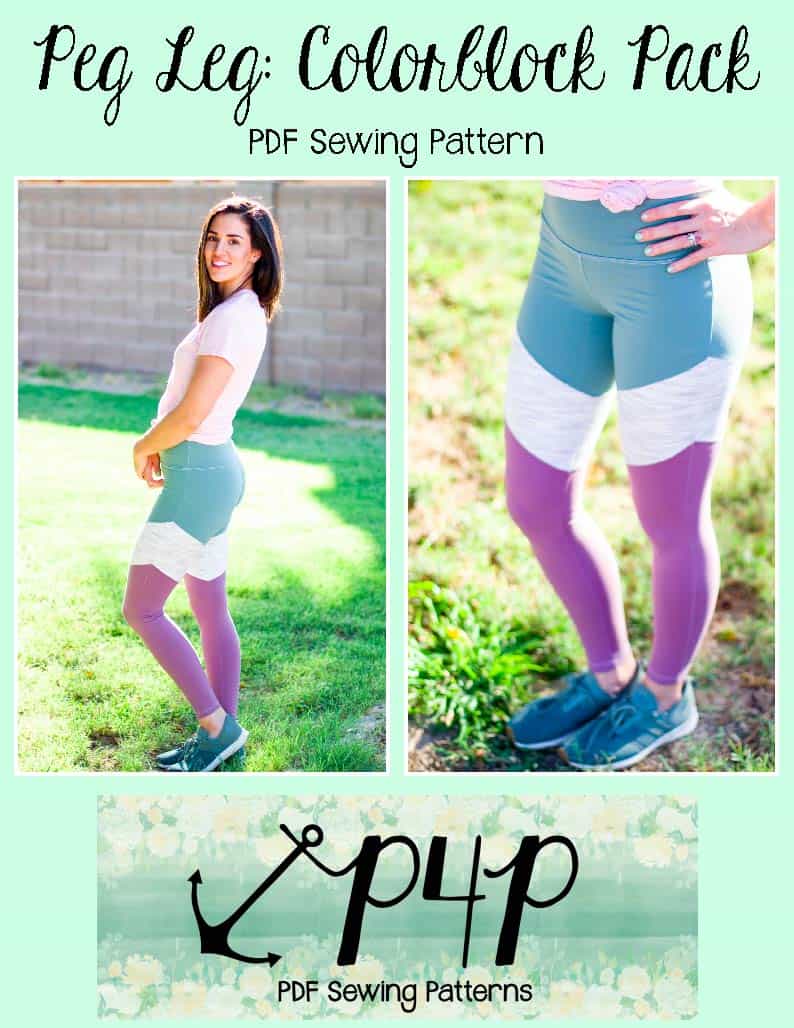 Peg Legs- Colorblock Pack