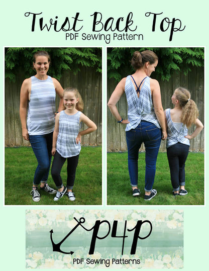 Twist Back Top- Bundle