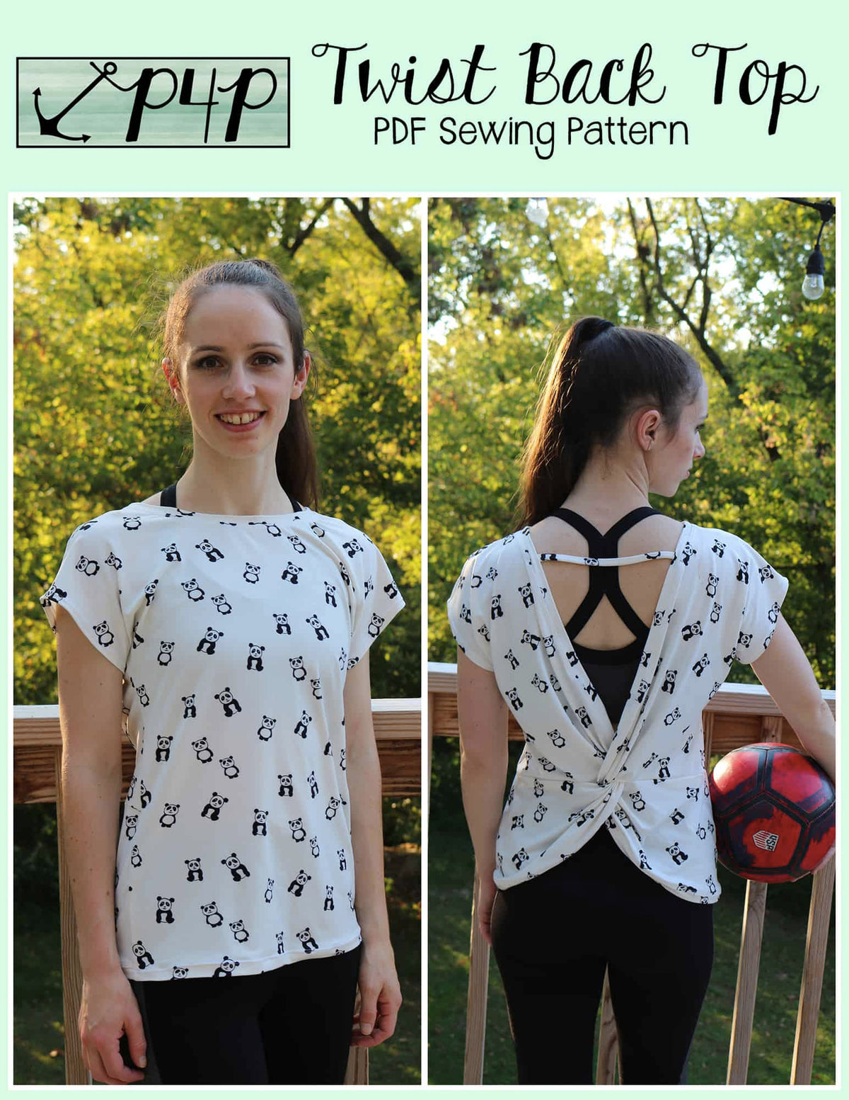 Twist Back Top