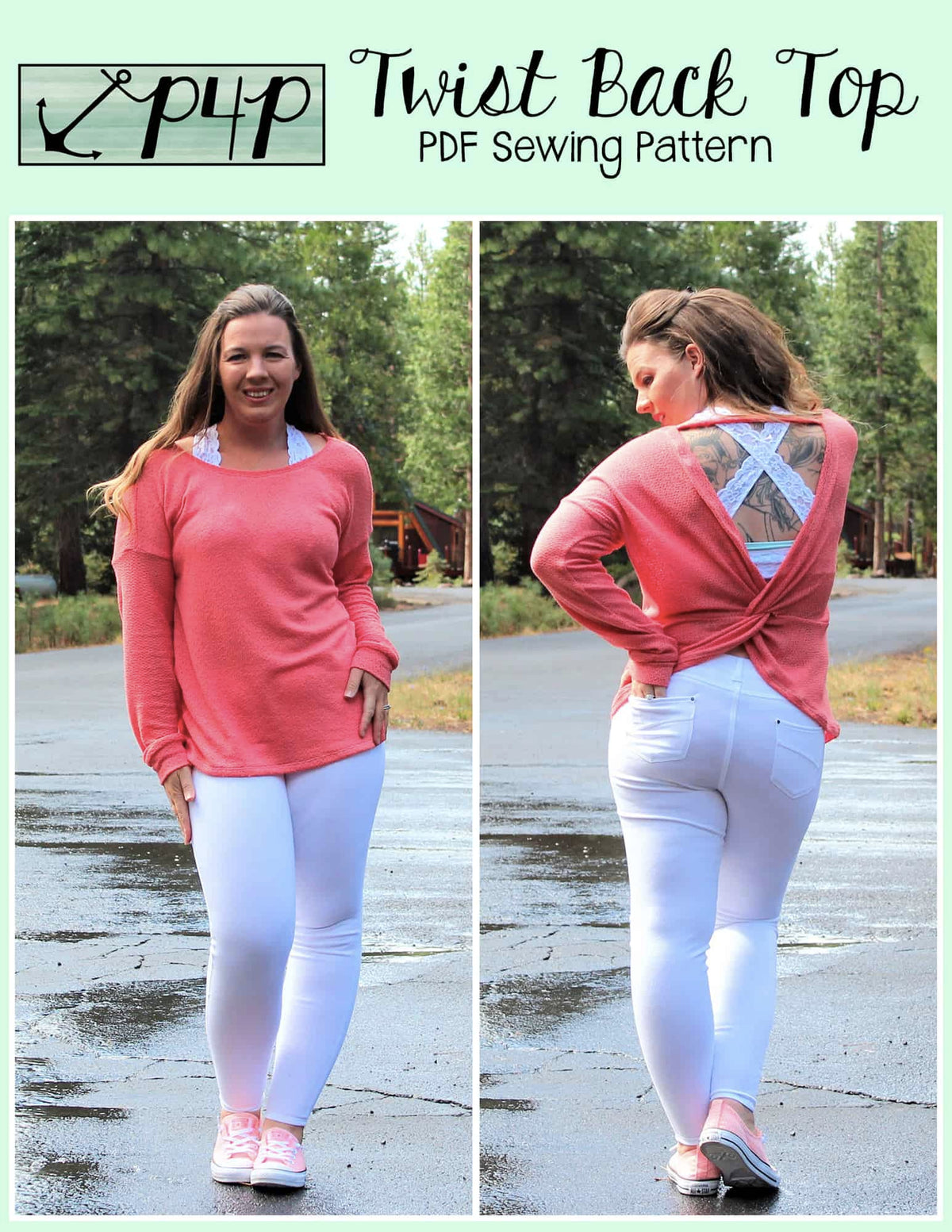 Twist Back Top