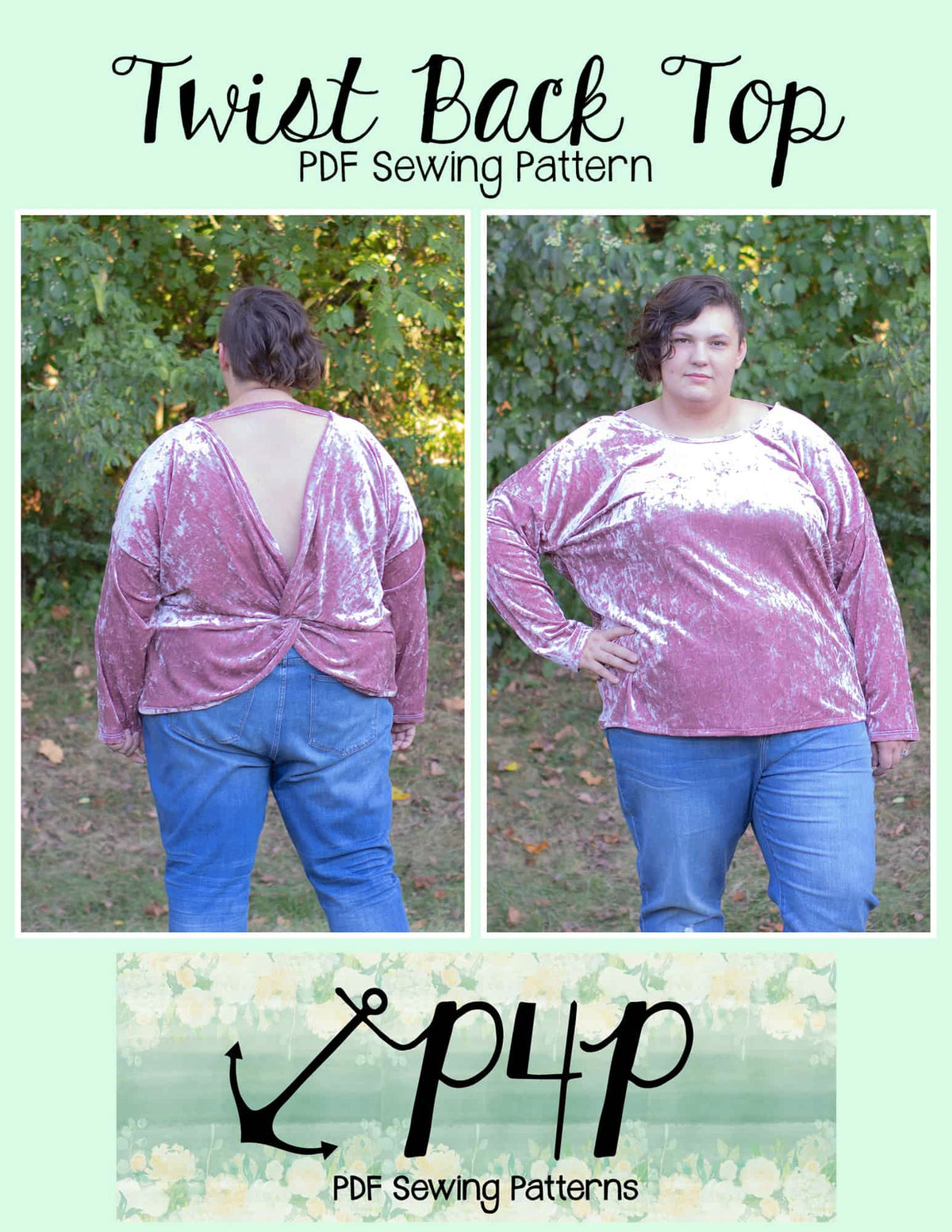 Twist Back Top