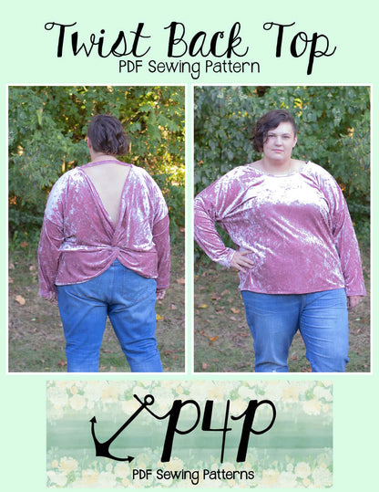 Twist Back Top