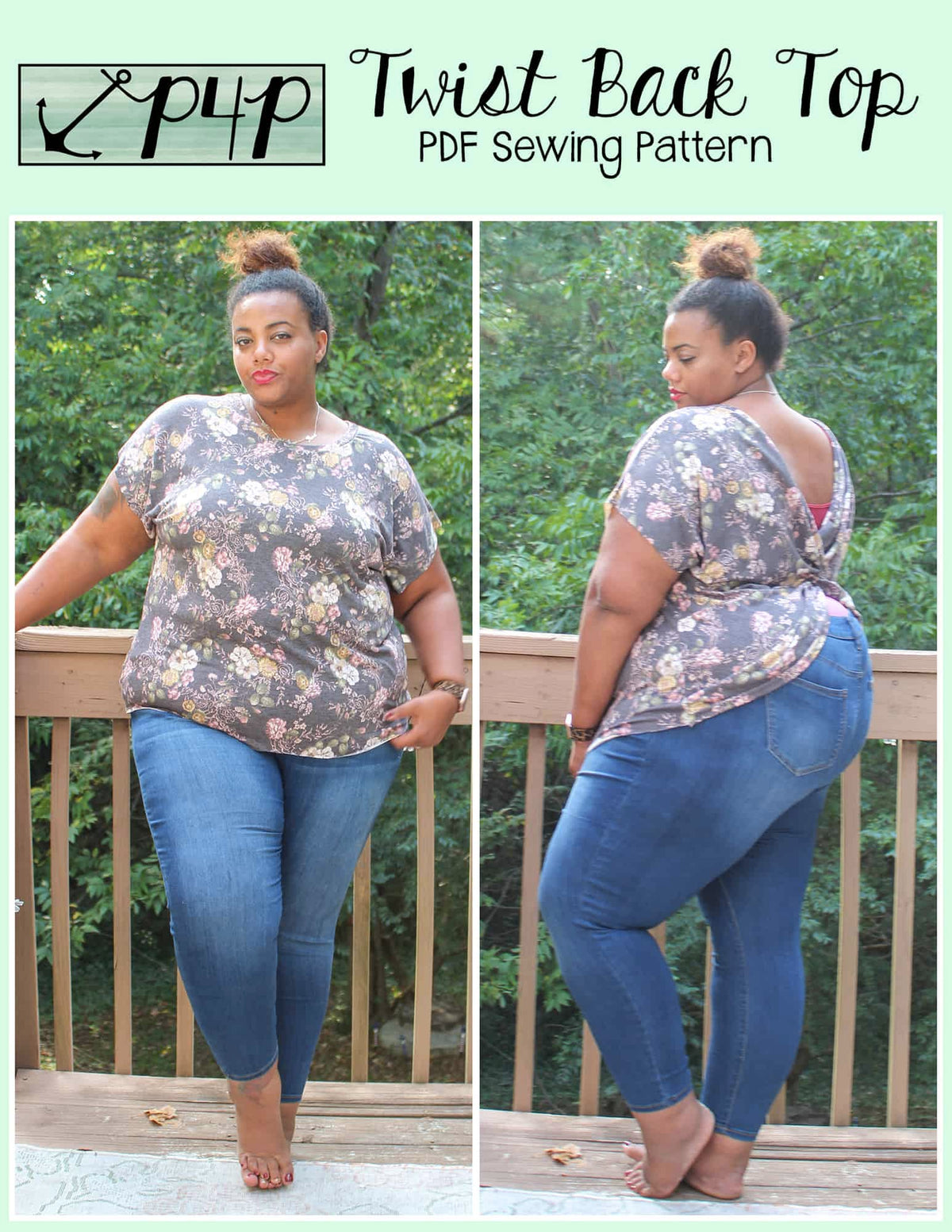 Twist Back Top