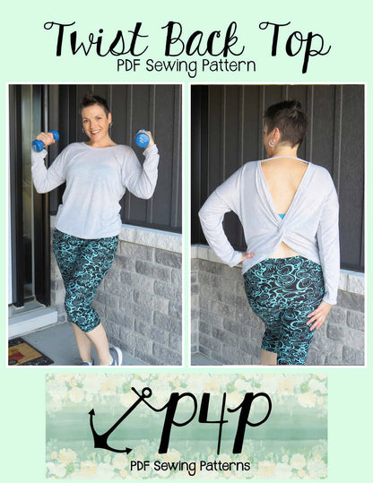 Twist Back Top