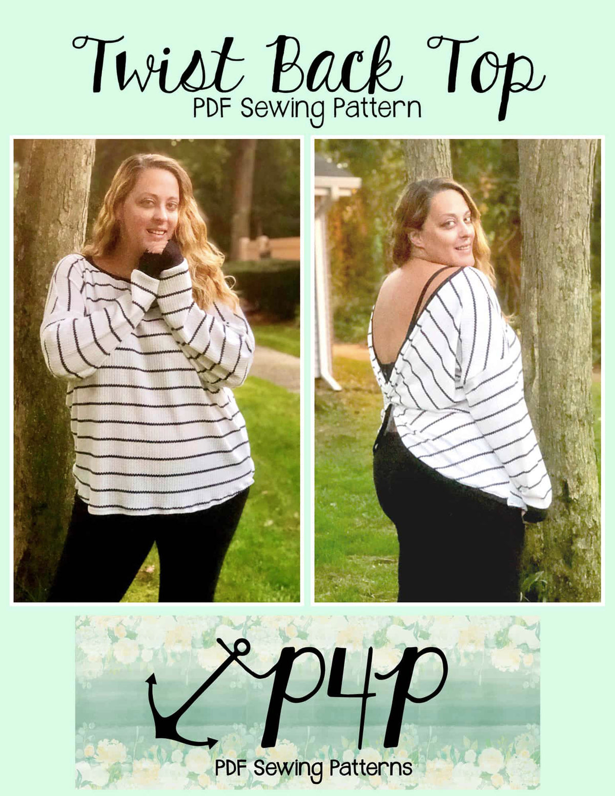 Twist Back Top