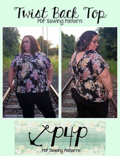 Twist Back Top