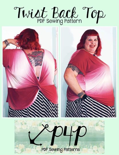 Twist Back Top