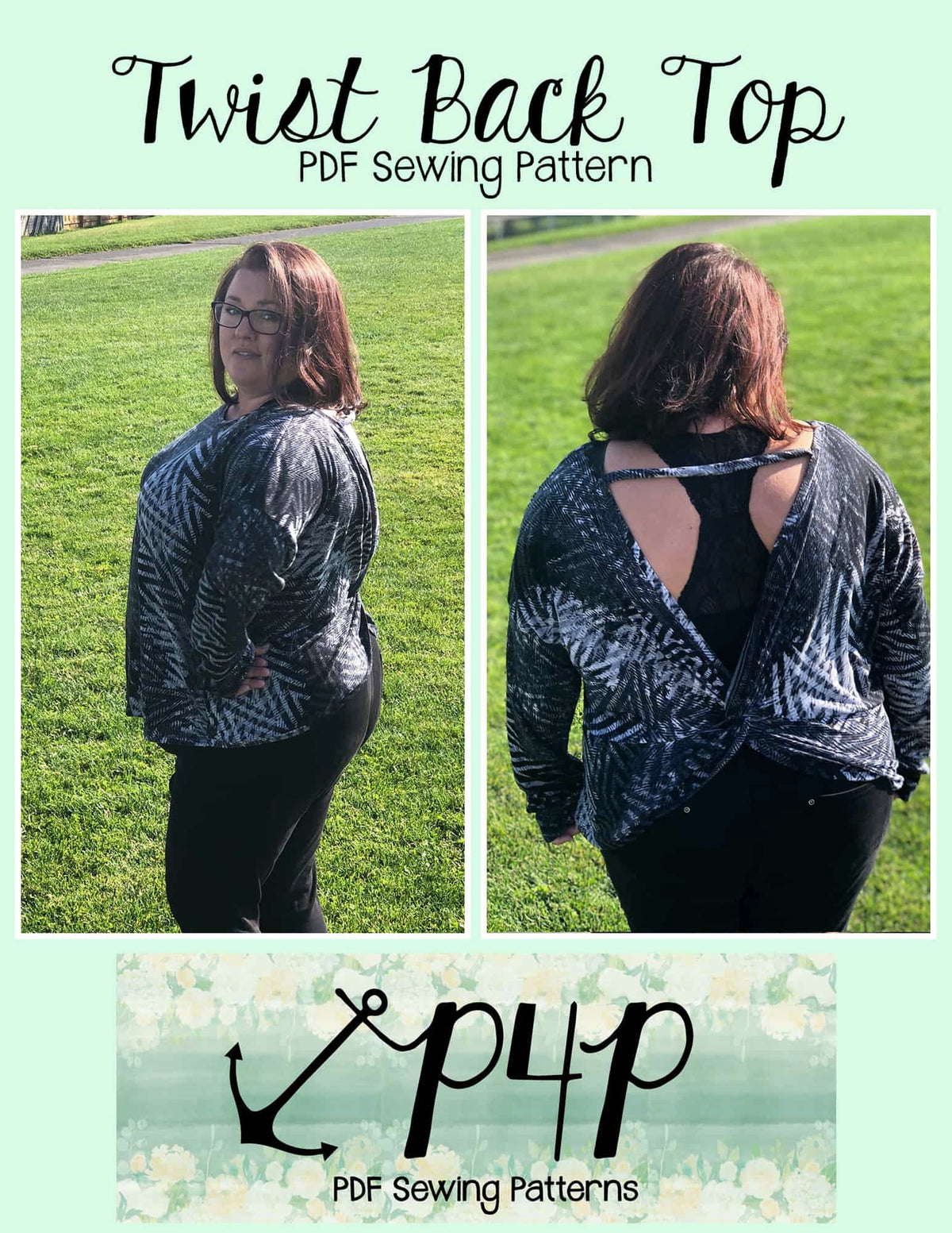 Twist Back Top
