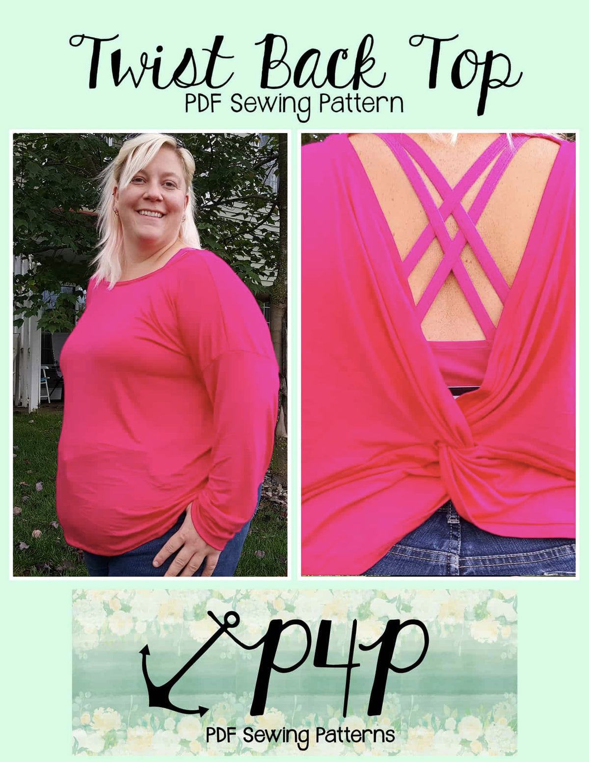 Twist Back Top