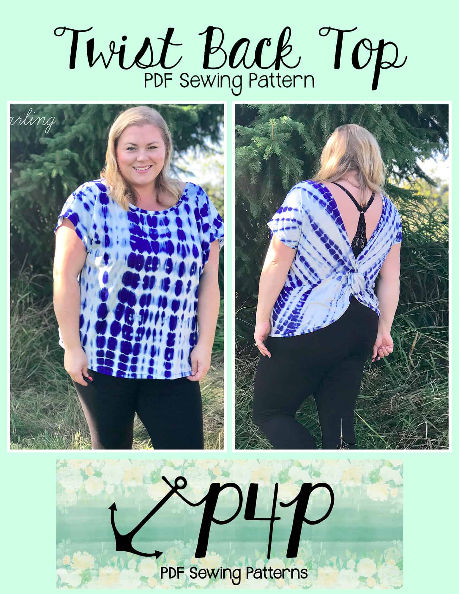 Twist Back Top – Patterns for Pirates