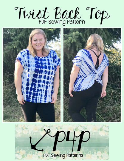 Twist Back Top