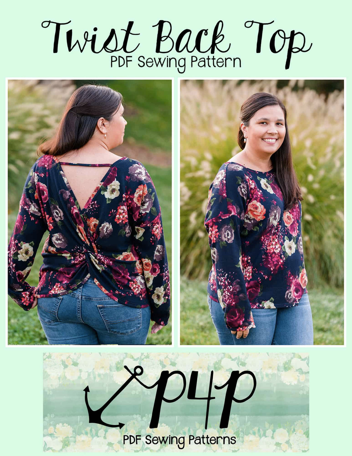 Twist Back Top