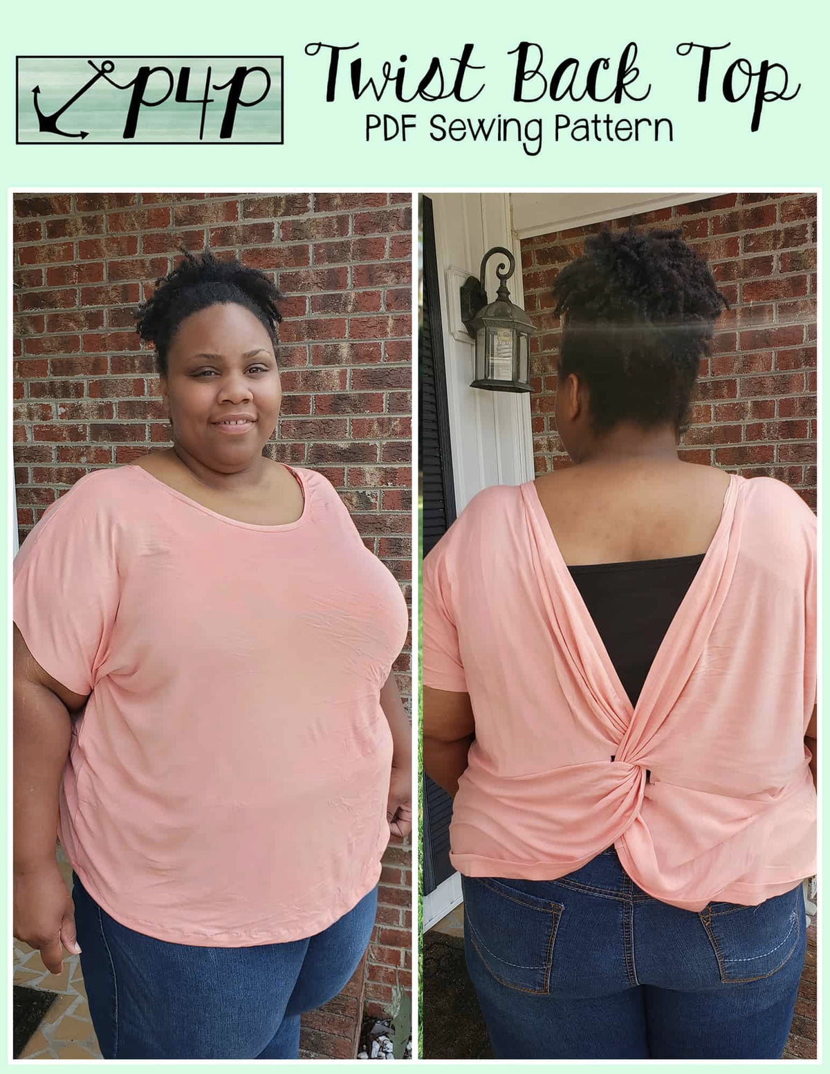 Twist Back Top
