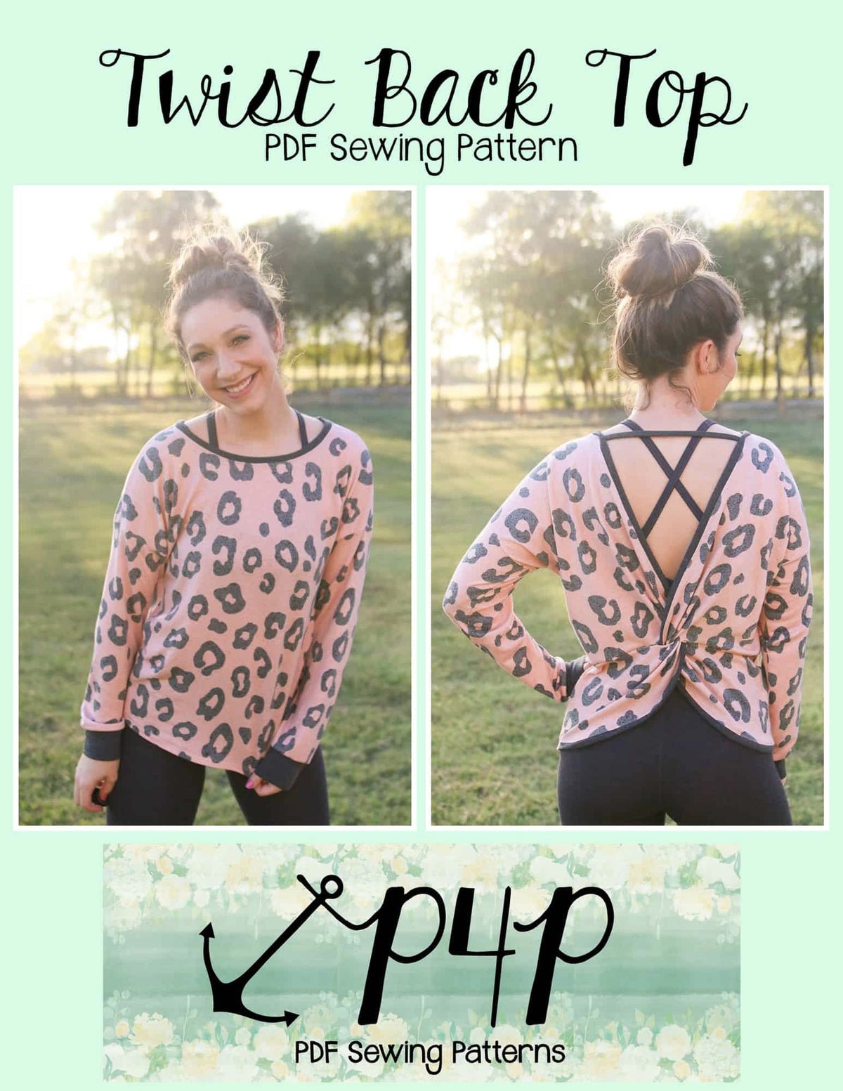 Twist Back Top