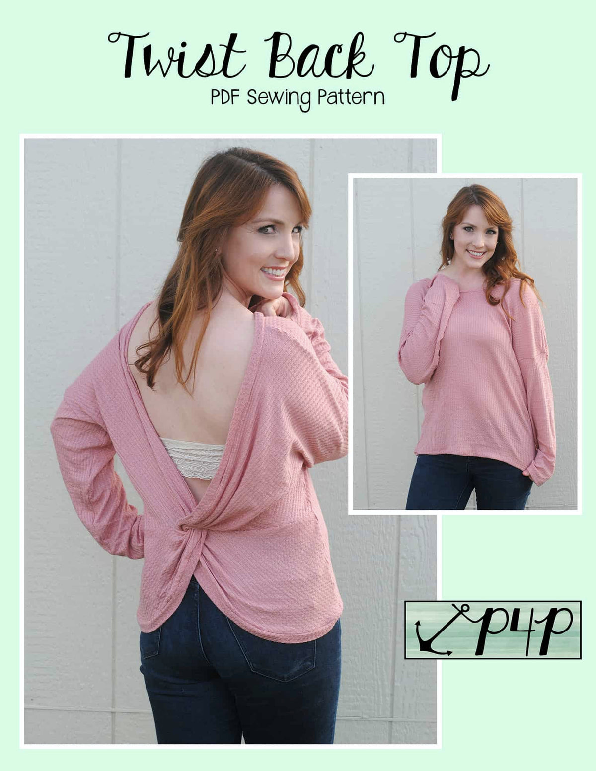 Twist Back Top
