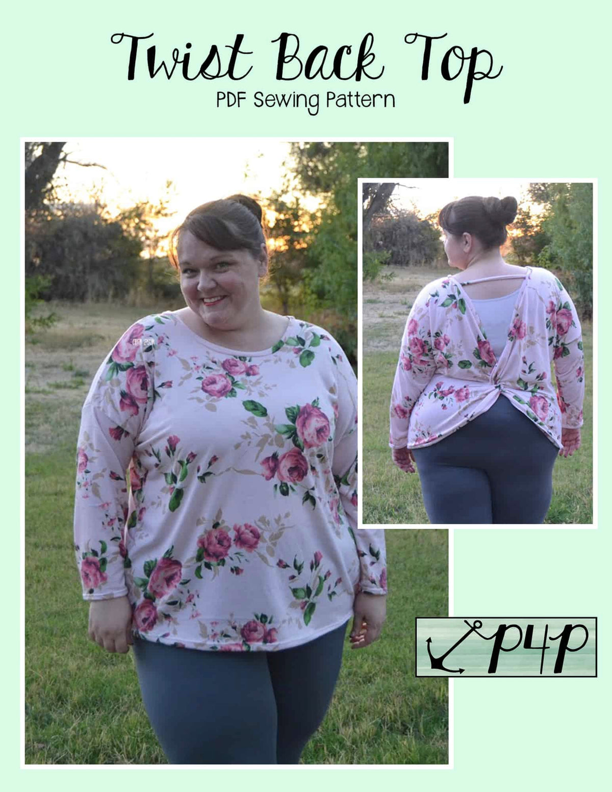 Twist Back Top