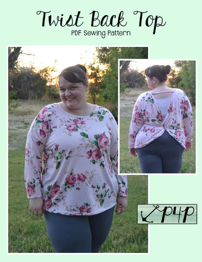 Twist Back Top