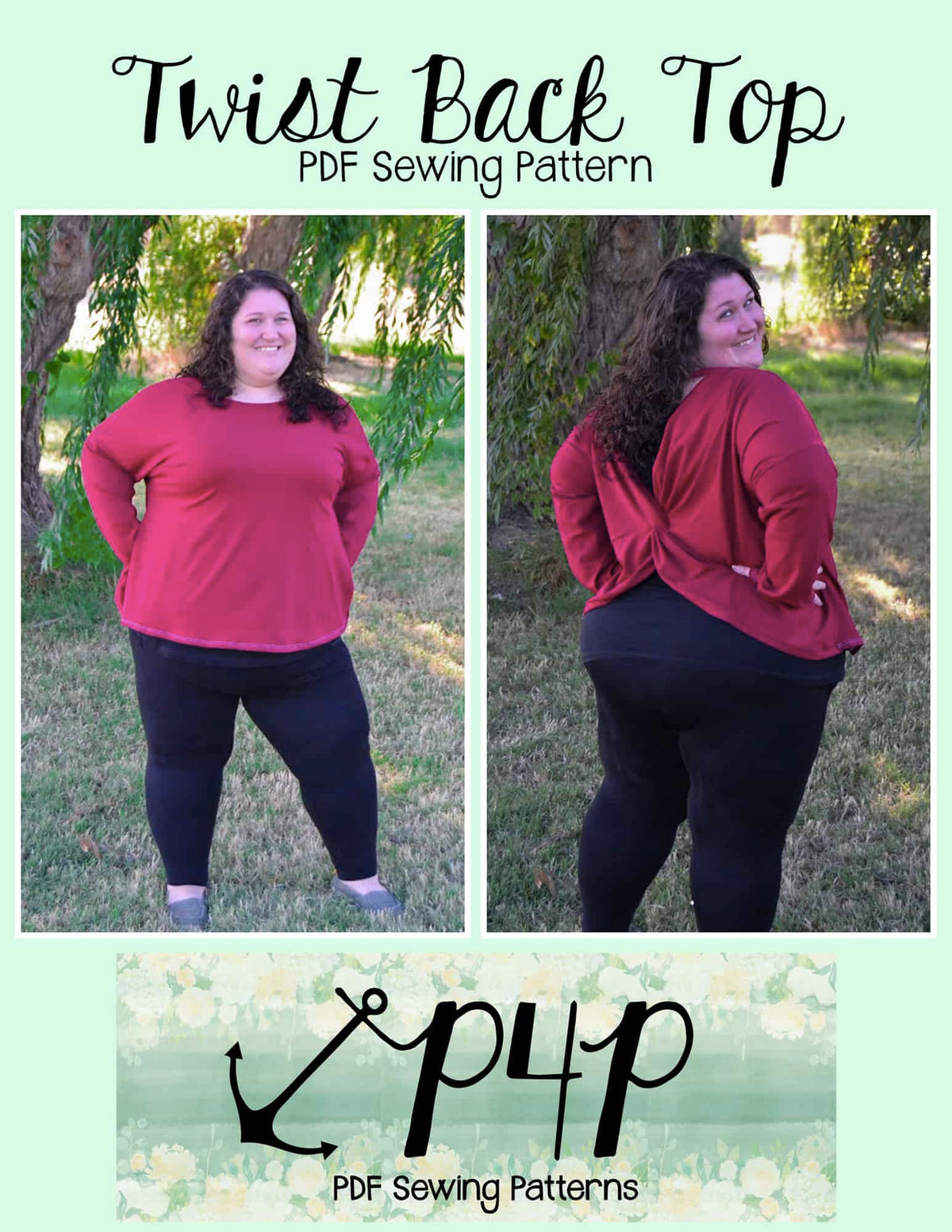 Twist Back Top