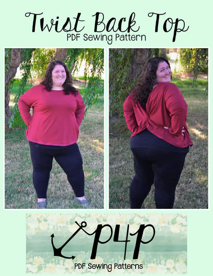 Twist Back Top