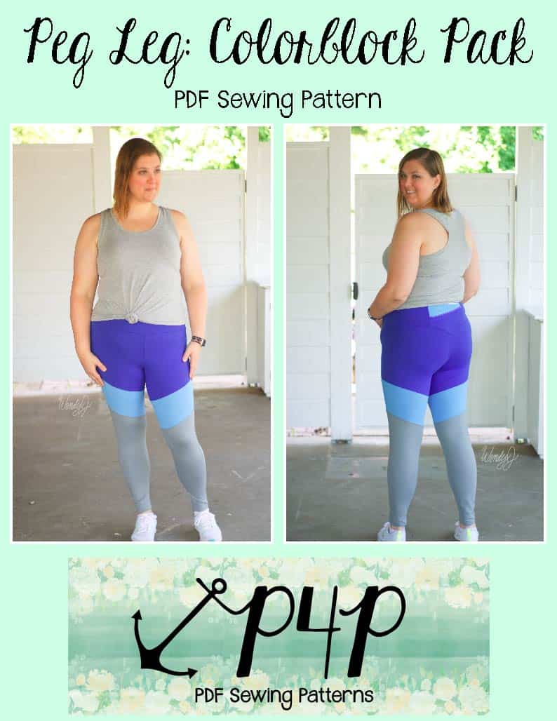 Peg Legs- Colorblock Pack