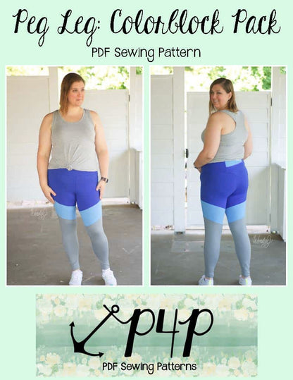 Peg Legs- Colorblock Pack