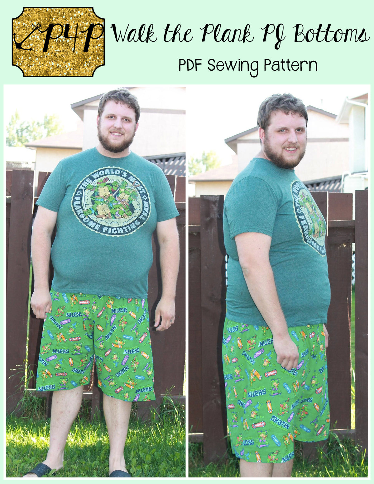 Walk the Plank PJ Bottoms- Adult Unisex