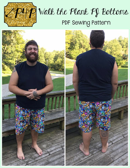 Walk the Plank PJ Bottoms- Adult Unisex