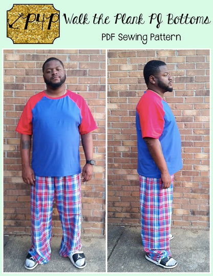 Walk the Plank PJ Bottoms- Adult Unisex
