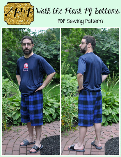 Walk the Plank PJ Bottoms- Adult Unisex