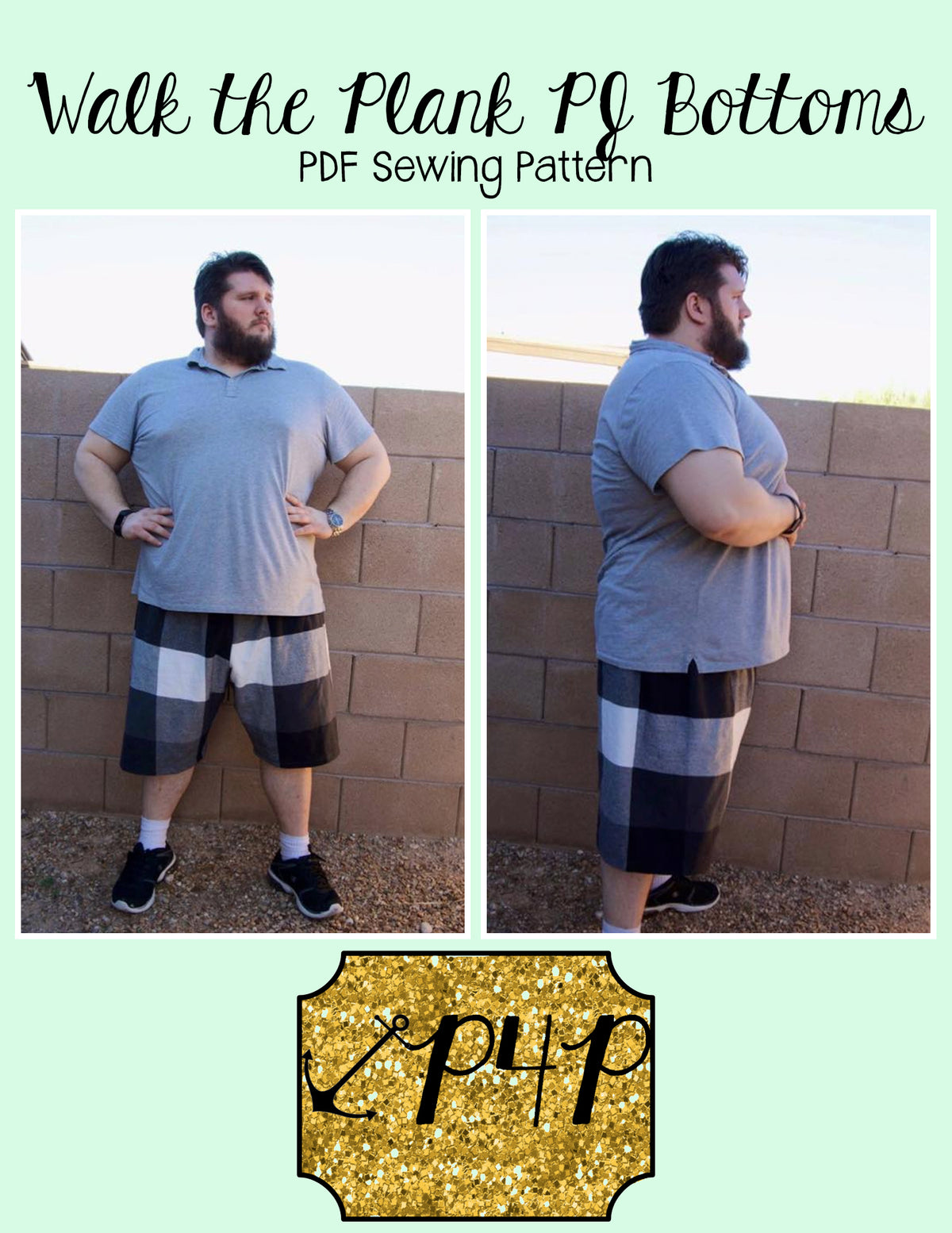 Walk the Plank PJ Bottoms- Adult Unisex