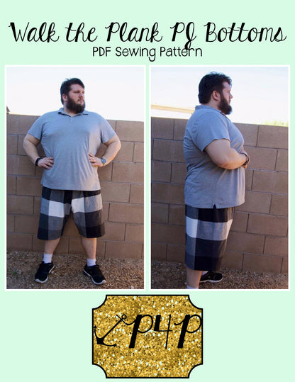 Walk the Plank PJ Bottoms- Adult Unisex