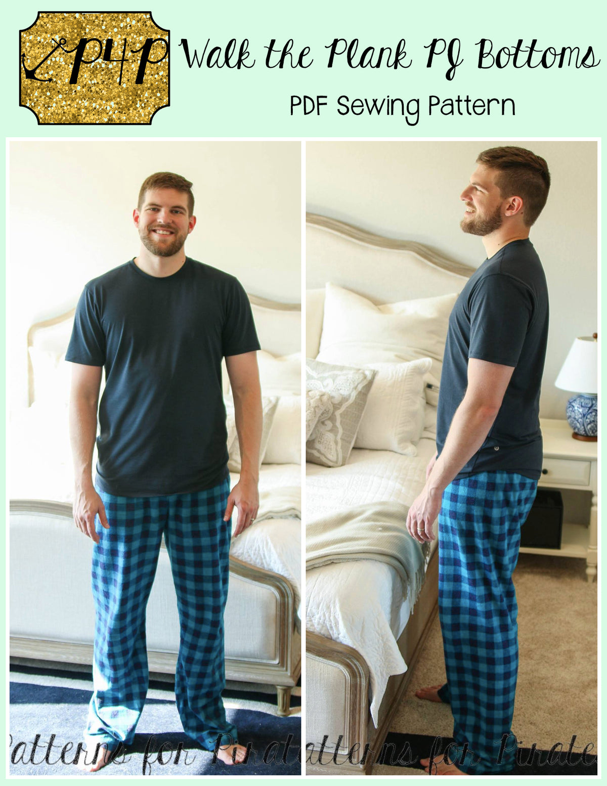 Walk the Plank PJ Bottoms- Adult Unisex