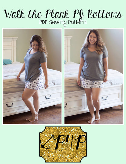 Walk the Plank PJ Bottoms- Adult Unisex