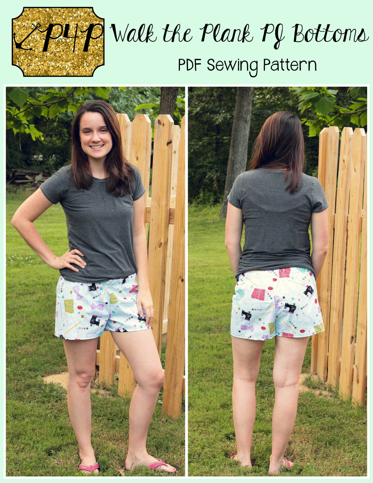 Walk the Plank PJ Bottoms- Adult Unisex